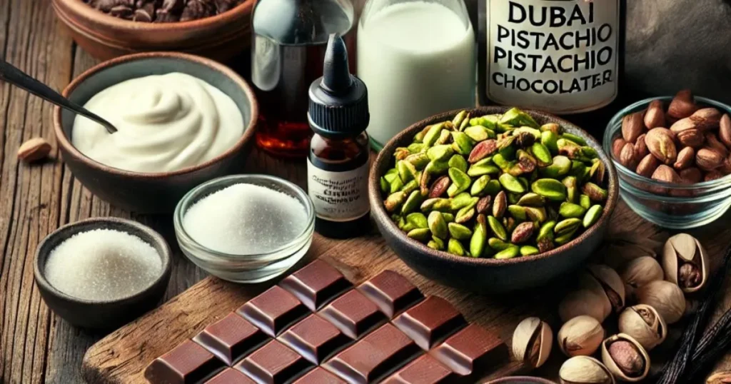 Dubai Pistachio Chocolate Bar Recipe