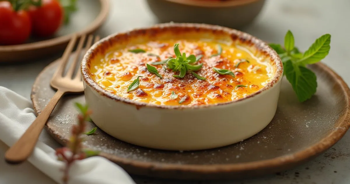 Savory Crème Brûlée