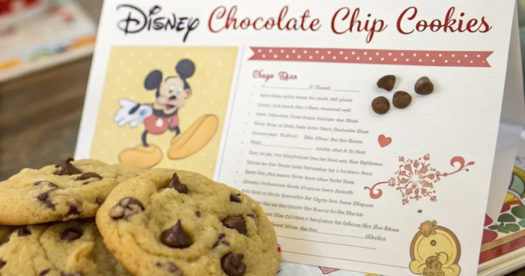 Disney Chocolate Chip Cookie Recipe with Precise Metric Measurements