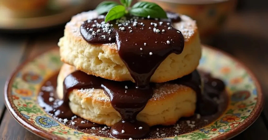 chocolate gravy and biscuits