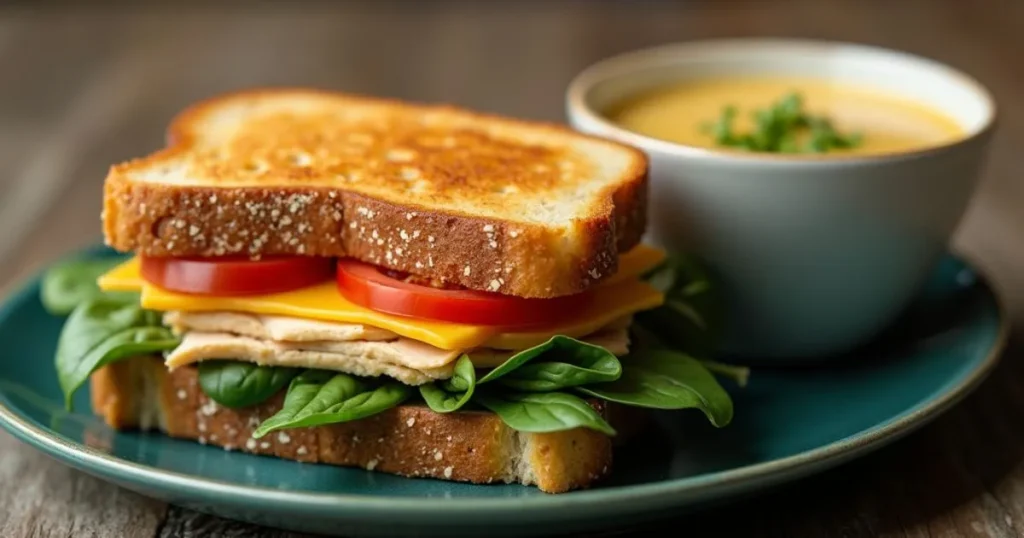 best sandwich for potato soup